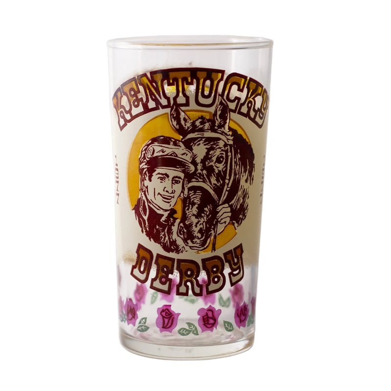 1977 Kentucky Derby glass