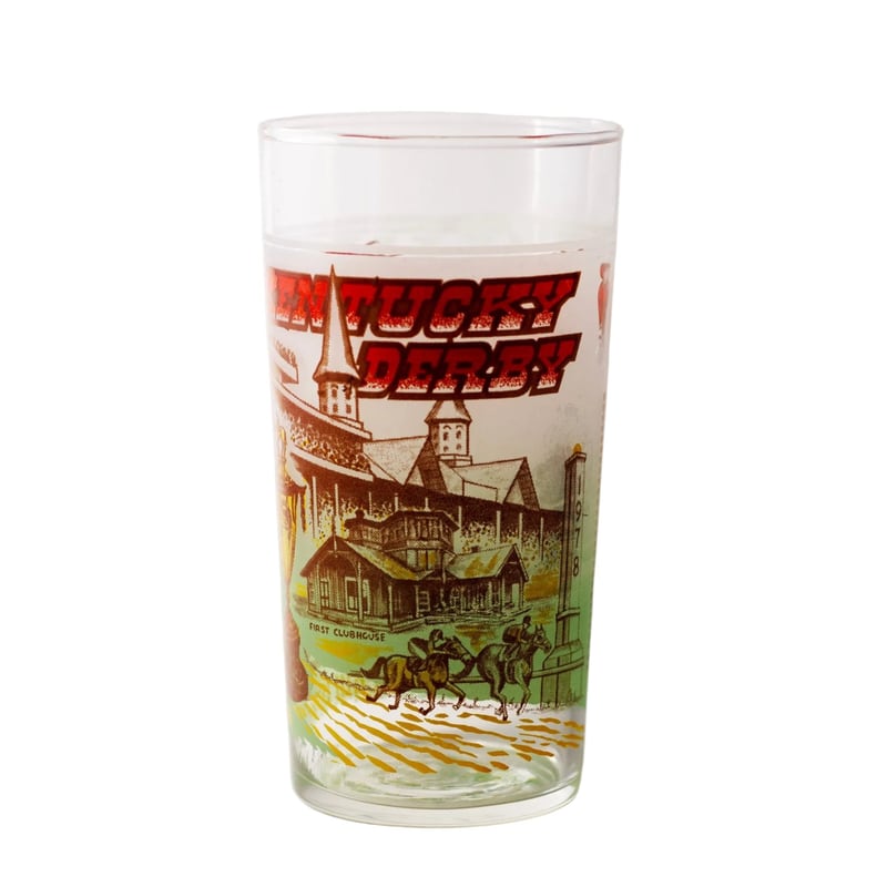 1978 Kentucky Derby glass