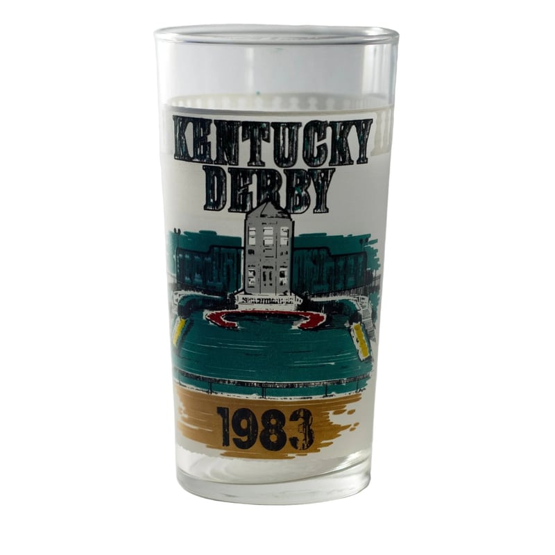 1983 Kentucky Derby glass