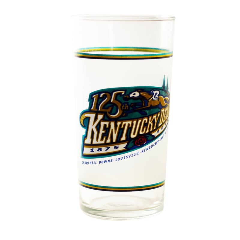 1999 Kentucky Derby glass