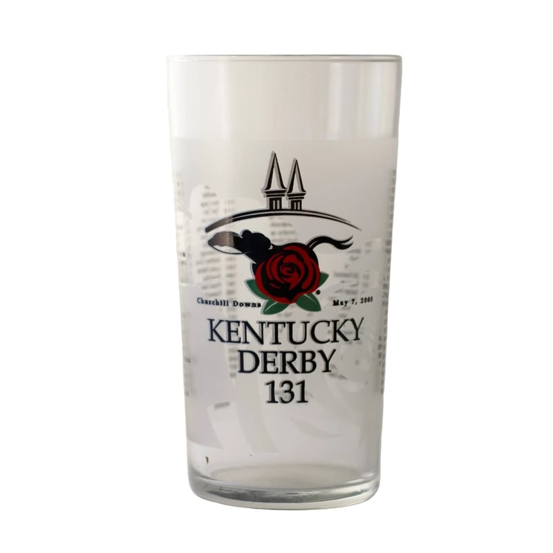 2005 Kentucky Derby glass