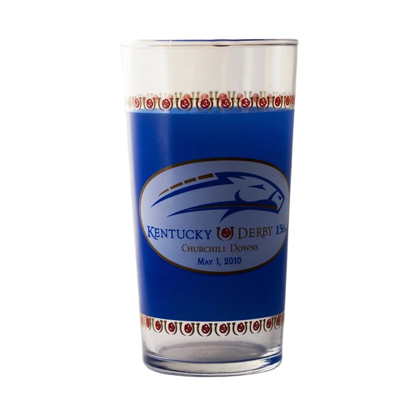 2010 Kentucky Derby glass
